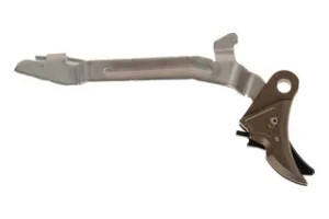 Overwatch Precision FALX Trigger for 9mm Glock Gen5 - FDE/Black Overwatch Precision FALX Trigger for 9mm Glock Gen5 - FDE/Black