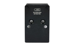 C&H Precision Weapons, CHP Adapter Plate, Converts the Walther PDP 1.0/PPQ (Q4/Q5) to the Trijicon RMR/SRO, Holosun 407C/507C/508C/508T C&H Precision Weapons, CHP Adapter Plate, Converts the Walther PDP 1.0/PPQ (Q4/Q5) to the Trijicon RMR/SRO, Holosun 407C/507C/508C/508T