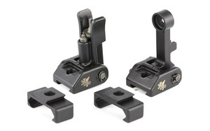 Griffin Armament, M2 Sights, Front/Rear Folding Sights, Fits Picatinny Rails Griffin Armament, M2 Sights, Front/Rear Folding Sights, Fits Picatinny Rails