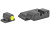 Trijicon, HD Tritium Night Sight, Fits S&W M&P Shield, Yellow Outline
