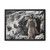 Jesus was the first breacher Framed Canvas