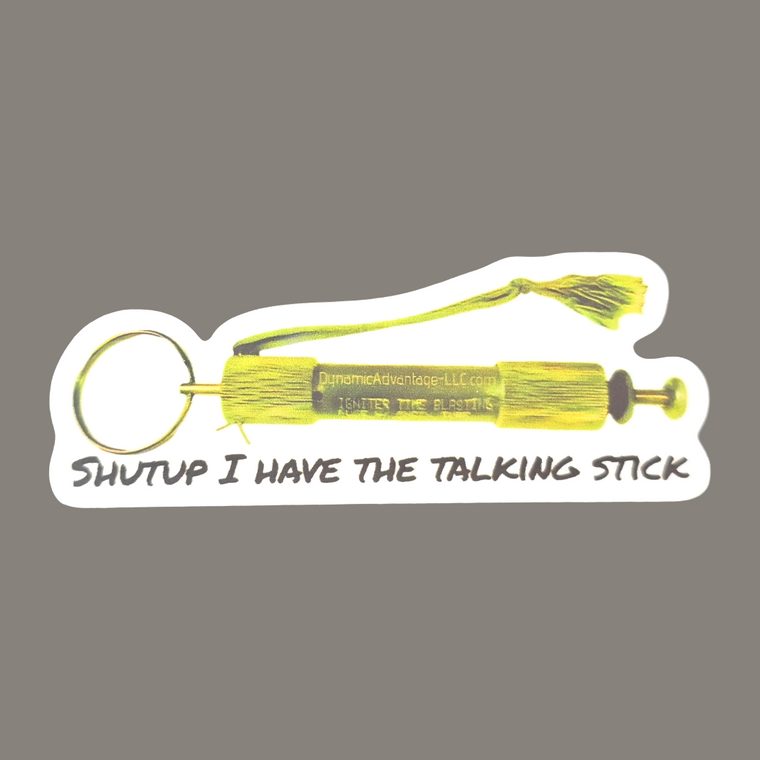 Talking stick M81 Sticker