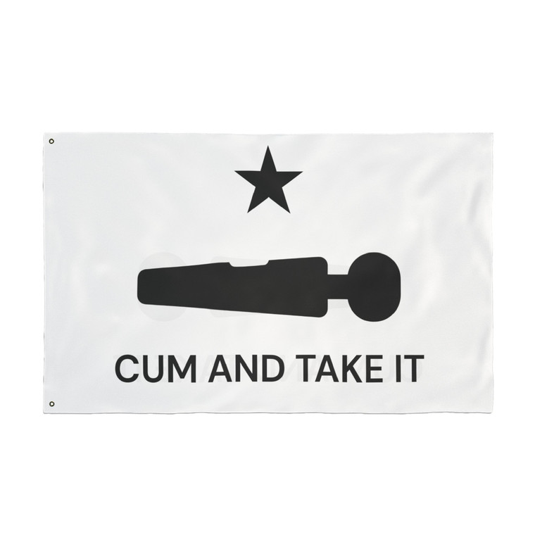 Cum And Take It Flag