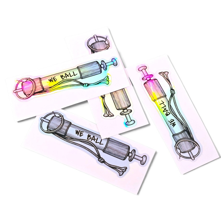 We Ball M81 Holographic Sticker