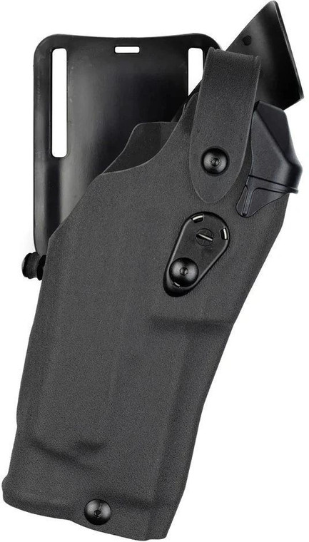 Safariland Model 6365RDS ALS/SLS Low-Ride, Level III Retention Duty Holster for Glock 17 MOS w/ Light