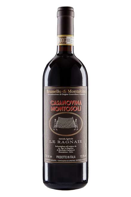Le Ragnaie Brunello di Montal Casanovina Montosoli 2018