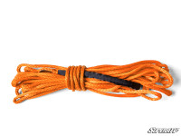 Synthetic Winch Rope Replacement 4500 LB. from Super ATV rope color is orange