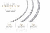 Moissanite Tennis Necklace/Bracelet