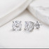 Velloss Signature Moissanite Stud Earrings