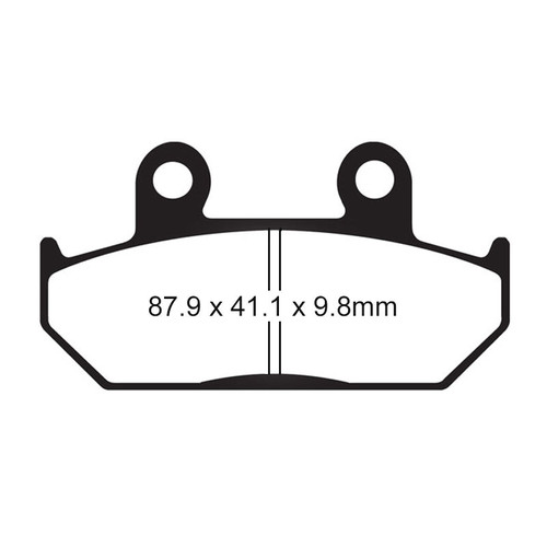 EBC HH Sintered Brake Pad FA124/2HH