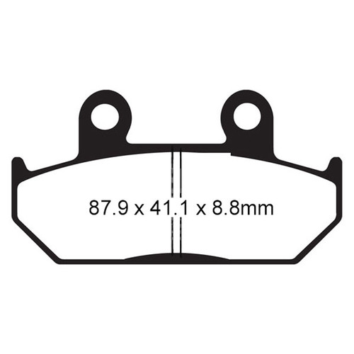 EBC HH Sintered Brake Pad FA124HH