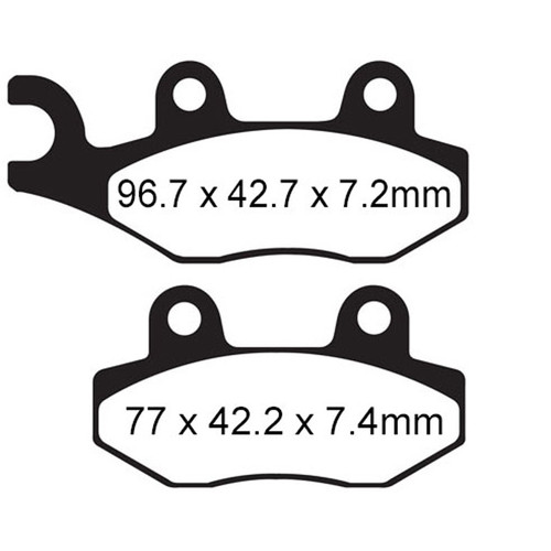 EBC R Series Brake Pad FA135R
