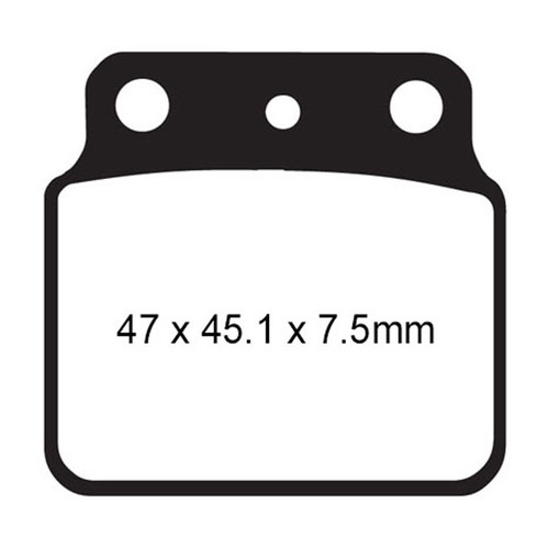 PLAQUETTES DE FREIN - SÉRIE X - FA137X