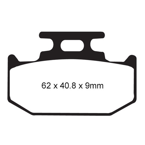 PLAQUETTES DE FREIN - SÉRIE X- FA152X ARRIÈRE