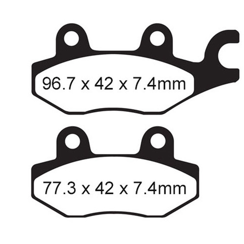 EBC R Series Brake Pad FA165R