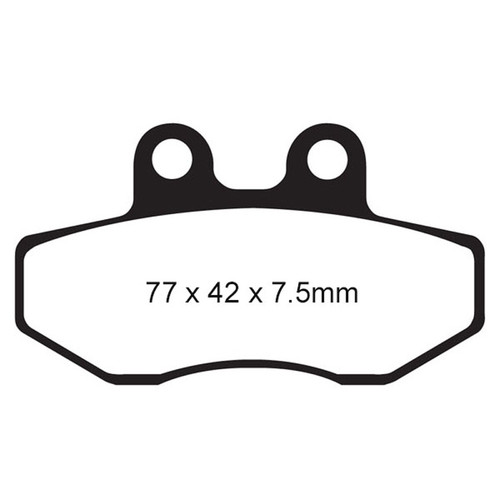 EBC Standard Brake Pad FA167