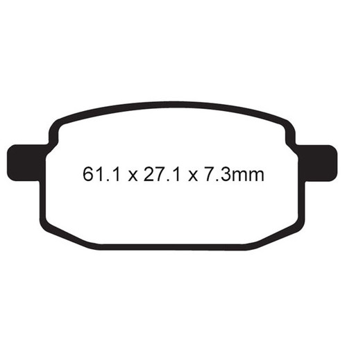 EBC HHSFA Brake Pad SFA169HH