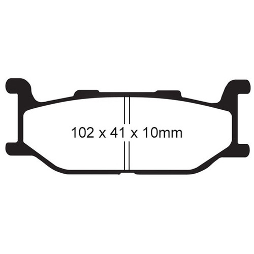 EBC HH Sintered Brake Pad FA179HH
