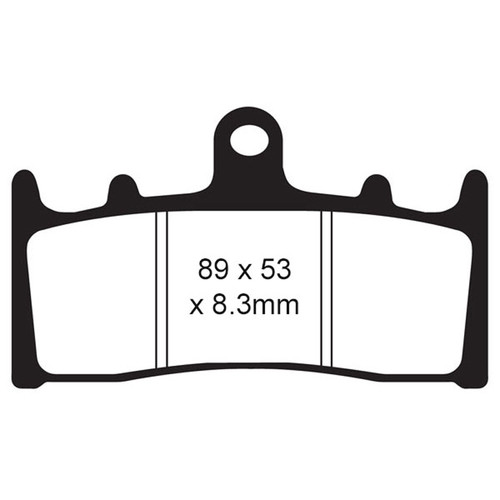 PLAQUETTES DE FREIN - SÉRIE FA - FA188 AVANT