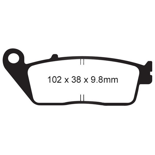 EBC HHSFA Brake Pad SFA196HH