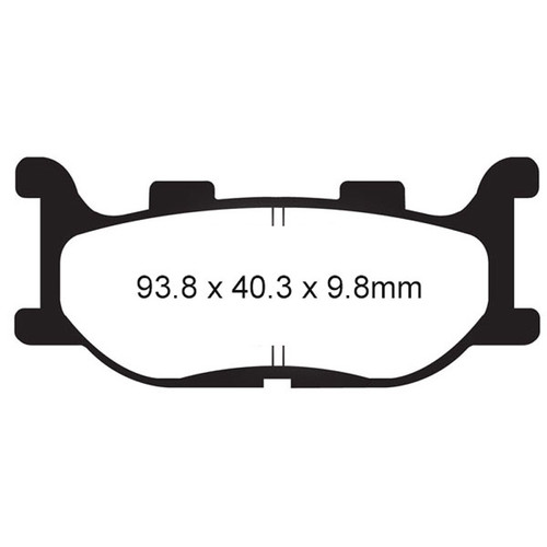 EBC HH Sintered Brake Pad FA199HH