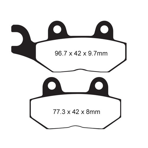 EBC HH Sintered Brake Pad FA214/2HH