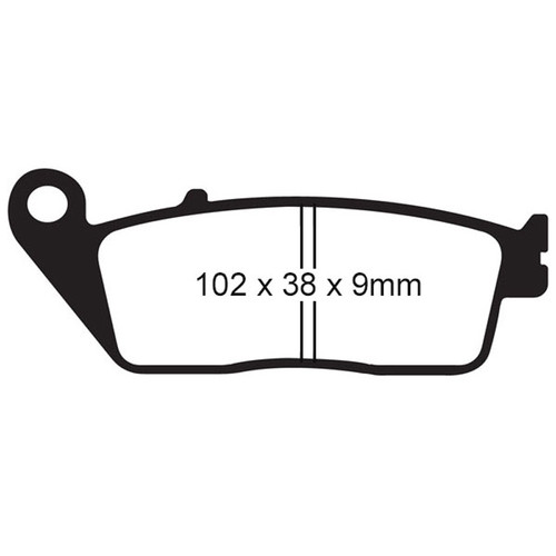 EBC HH Sintered Brake Pad FA226HH