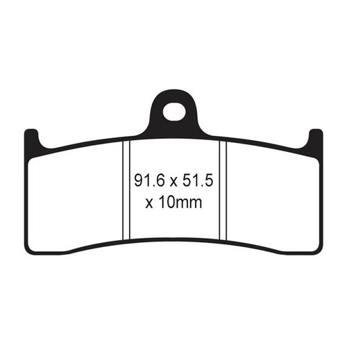 EBC HH Sintered Brake Pad FA249HH