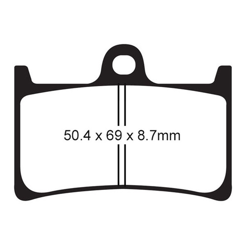 EBC Standard Brake Pad FA252