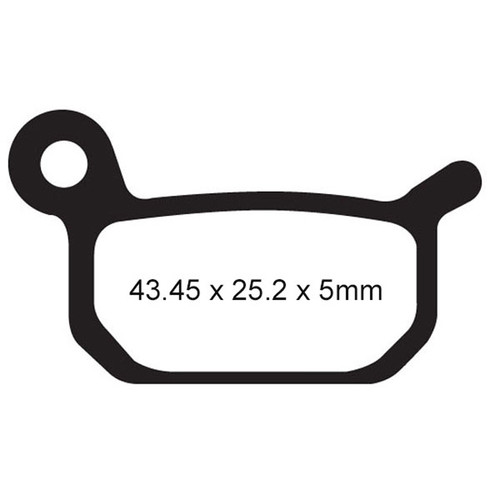 PLAQUETTES DE FREIN - SÉRIE R - FA325R AVANT/ARRIÈRE