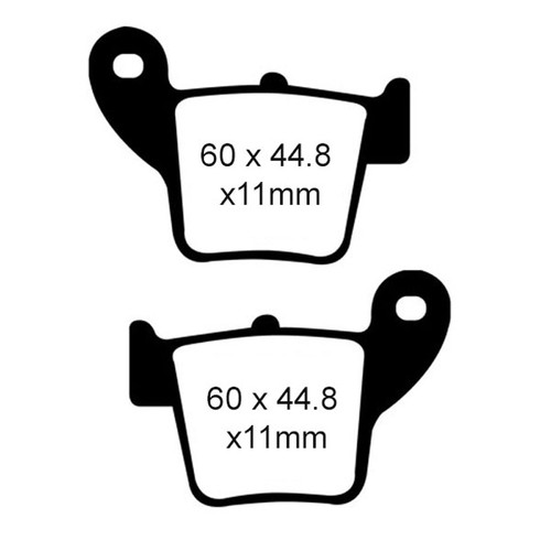 PLAQUETTES DE FREIN - SÉRIE R - FA346R ARRIÈRE