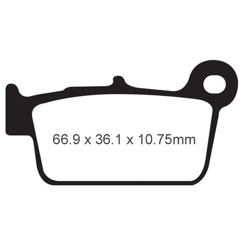 EBC MXS Brake Pad MXS367