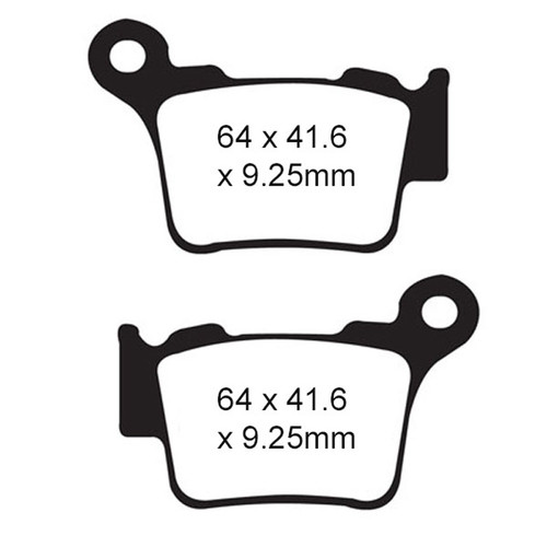 PLAQUETTES DE FREIN - SÉRIE X - FA368X AVANT/ARRIÈRE