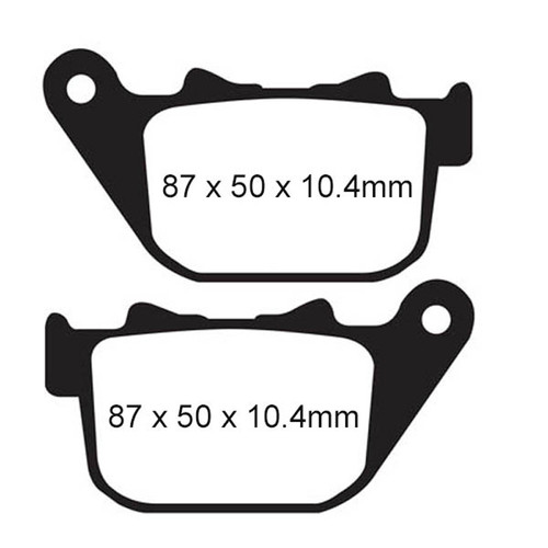 EBC HH Sintered Brake Pad FA387HH