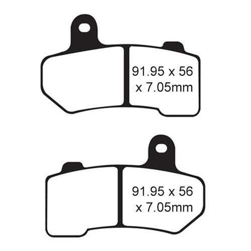 EBC HH Sintered Brake Pad FA409HH