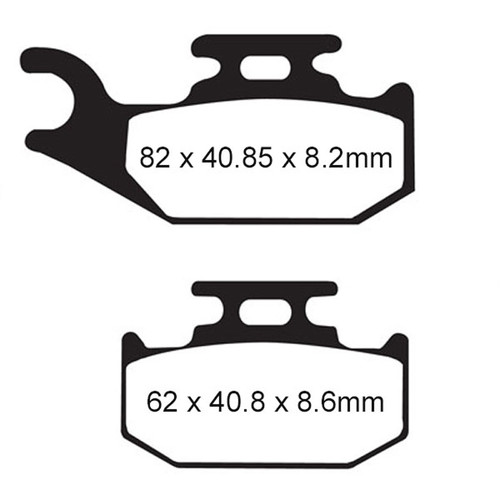 EBC R Series Brake Pad FA414R
