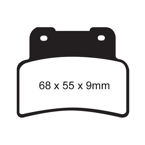 EBC HH Sintered Brake Pad FA432HH