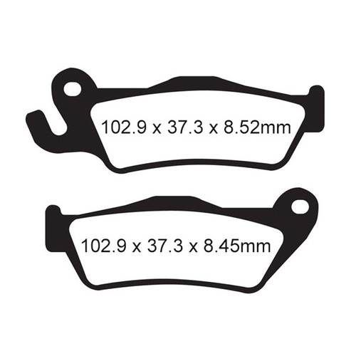 PLAQUETTES DE FREIN - SÉRIE HH - FA438HH