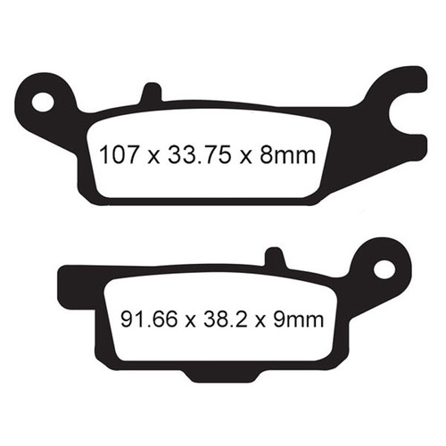 EBC R Series Brake Pad FA445R