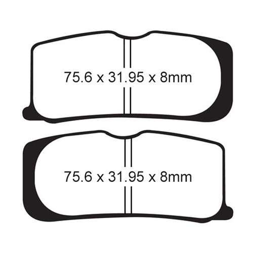 EBC Standard Brake Pad FA474