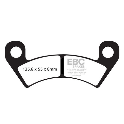 EBC R Series Brake Pad FA610R