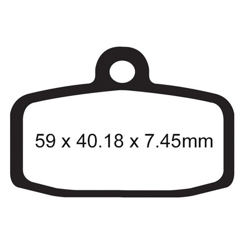 EBC R Series Brake Pad FA612R