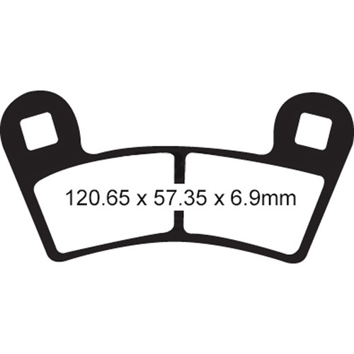 EBC X Series Brake Pad FA657X
