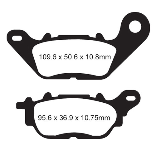 EBC HH Sintered Brake Pad FA662HH