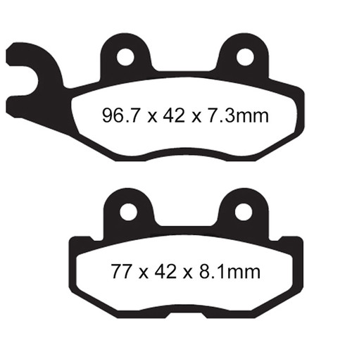 EBC X Series Brake Pad FA675X