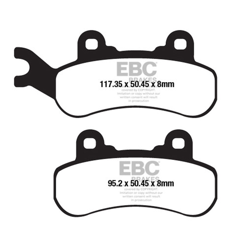 EBC HH Sintered Brake Pad SXR683HH