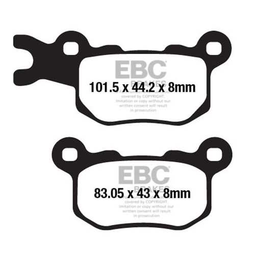 EBC R Series Brake Pad FA685R