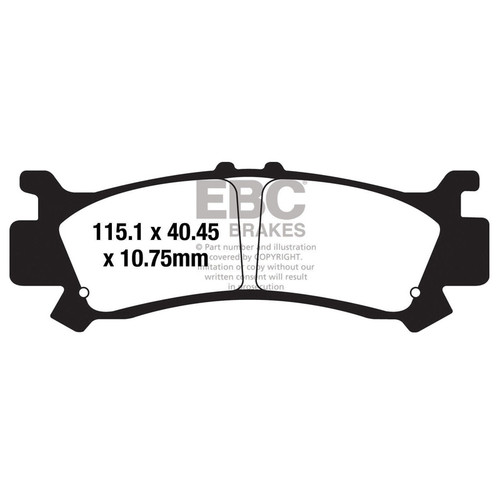 EBC SV Brake Pad FA702SV