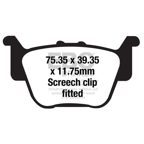 EBC X Series Brake Pad FA714X