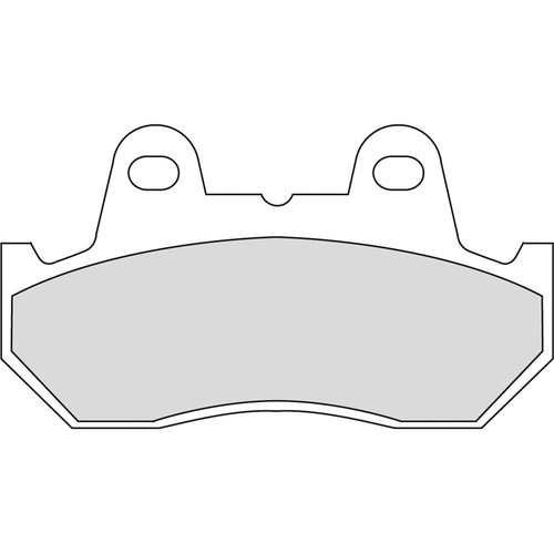 PLAQUETTES DE FREIN - KEVLAR/CARBONE - (FA693)